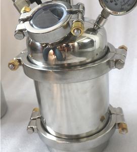 Tri penjepit spul dasar datar ekstraktor Loop tertutup bagian bawah datar <span class=keywords><strong>Splatter</strong></span> baja tahan karat pelat pecah - Product Image 4