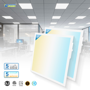 LED 천장 패널 2x4 초박형 엣지라이트 1200x600 60와트 140-150LM/W IP44 디밍 가능 사각형 LED 대형 평판 조명 사무실용 - Product Image 2