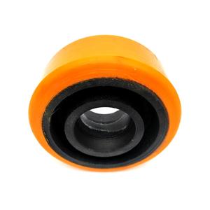 Linde 0009933409รถยกล้อบาลานซ์ PU ของแท้ Roller130x55-52มม. สำหรับรถยก1220-142001-00ใหม่3เดือน - Product Image 2