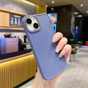 Funda Simple y Elegante <span class=keywords><strong>de</strong></span> Silicona Suave Premium para <span class=keywords><strong>iPhone</strong></span> 16 15 14 13 12 11 Pro Max <span class=keywords><strong>iPhone</strong></span> 7 <span class=keywords><strong>8</strong></span> <span class=keywords><strong>Plus</strong></span> X XS XR XS Max - Product Image 3