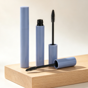 Tube de mascara en plastique double couche vide, emballage personnalisé avec logo, conteneur cosmétique pour mascara, tête de brosse remplaçable, couleur personnalisée, 8 ml - Product Image 3