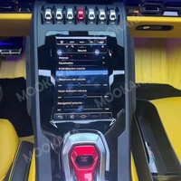 MOOKAKA-Écran vertical Android pour Lamborghini Huracan EVO, lecteur multimédia, DVD, GPS, sans fil, Carplay, 2019-2023