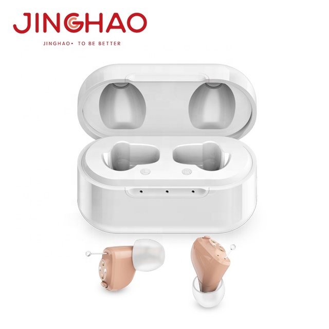 Mini Ear Aid Device Rechargeable Hearing Aids for the Deaf Used
