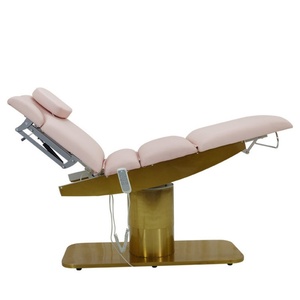Hot Sale <b>Folding</b> Bed Beauty Center Manufacturer Electric Heating Massage Treatment Beauty Facial Spa Bed for Beautiful Girl - Product Image 2