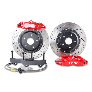 Kit de gros freins 9200 étriers de frein 4 pots 345mm disque de frein plaquette de frein en céramique jantes de 18 pouces pour <span class=keywords><strong>Audi</strong></span> A4 B8 C7 BMW E60 E36 vente en gros - Product Image 5