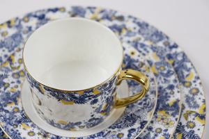 Ensembles de vaisselle en gros, nouveau design, style européen, 4 pièces, assiettes en céramique et boîte cadeau en porcelaine fine, kit de tasses de luxe pour fête - Product Image 6