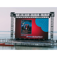 Pantalla LED para Exteriores de Alquiler P3 P3.91 2x3M, Conjunto de Pantalla LED de 4x3, Panel de Video Wall de Alta Resolución de 4M x 2M, Pantalla LED de 3x2