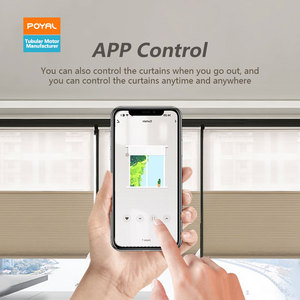 Motore Tubolare DC Poyal Mini Intelligente Silenzioso in Metallo per Tende, <span class=keywords><strong>Tapparelle</strong></span> e Tende a Rullo Elettriche per Hotel - Product Image 5