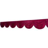 Rideaux de scène vintage modernes pour mariage, en soie glacée détachable, décoration de scène, toile de fond