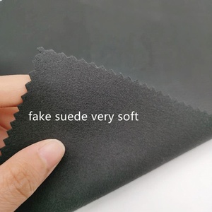 <strong>DMF</strong>-<strong>Free</strong> Waterborne <strong>PU</strong> <strong>Leather</strong> Eco-Friendly Microfiber Vegan <strong>Leather</strong> Embossed Synthetic Material for Sustainable Garments - Product Image 2