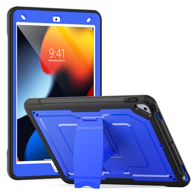 Heavy Duty Hybrid Rugged TPU and PC Hybrid case for iPad Air 2/10.2/10.5 Inch Tablet Smart Slim Pencil Cover Case Bag Shell
