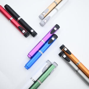 60IU Reusable Metal Injector <b>Pen</b> for 3ml Cartridge Eco-Friendly Durable Body Custom Logo <b>Multiple</b> <b>Colors</b> - Product Image 6