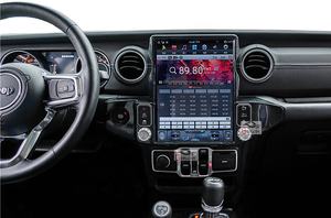 जीप रैंगलर जेएल 2018-2021 एंड्रॉइड कार जीपीएस नेविगेशन मल्टीमीडिया प्लेयर dsp ऑटो स्टीरियो टेप रिकॉर्डर हेडयूनिट - Product Image 3