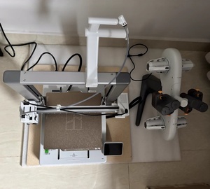 Tre phòng thí nghiệm A1 Combo 3D máy in, đa màu AMS Lite hệ thống, tốc độ cao in ấn 500 mm/giây, auto-hiệu chuẩn, hoạt động yên tĩnh - Product Image 4