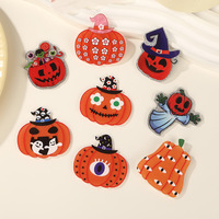 Dessin animé Halloween série bricolage article mignon acrylique broche Badge porte-bobine pour bijoux et autres accessoires sac personnalisé