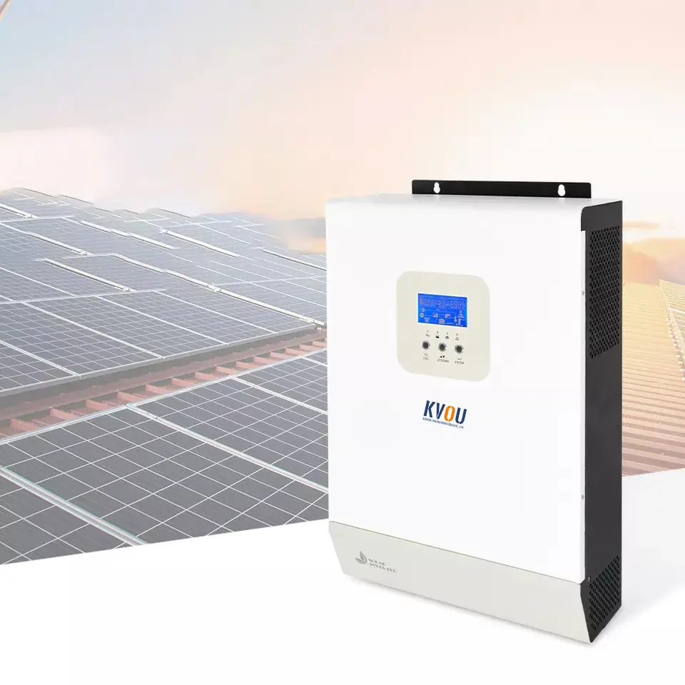 For industrial and home use three phase all in one inverter and lithium battery 5kw 48v to 3kva pumps dc to ac solar inverter