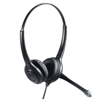 Casque à réduction de bruit 100% pour centre d'appels utilisé