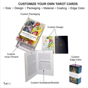 Cartes de tarot personnalisables, cartes d'affirmation assorties, impression personnalisée, <span class=keywords><strong>couleurs</strong></span> vibrantes, le tarot du conteur - Product Image 4