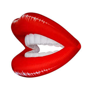 6 Tipos de Modelo de Boca Inflable <span class=keywords><strong>Gigante</strong></span>/Beso Inflable/Labios Rojos Inflables para Escenario - Product Image 3
