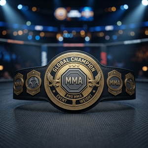 เข็มขัดแชมป์มวยปล้ำผสมแบบมืออาชีพ เข็มขัดแชมป์ MMA แบบกำหนดเองได้ เข็มขัดแชมป์เฮฟวี่เวทสำหรับผู้ใหญ่ - Product Image 2