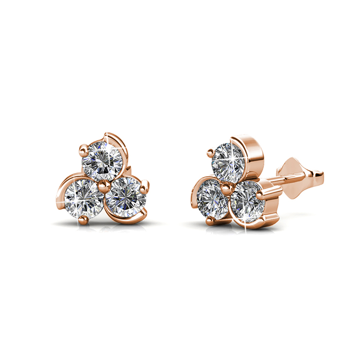 Brass with 18K Rose Gold Plated