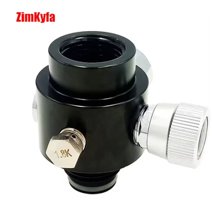 Vanne de régulation de pression d'air CO2 pneumatique en alliage d'aluminium noir Zimakyfa PBRG-300, réglable 0-200 PSI 0-800 PSI G1/2 - Product Image 4