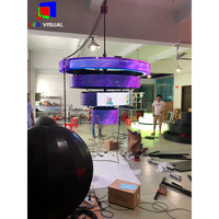 Module Led souple polychrome personnalisé en usine P1.86 P2 P2.5 écran LED forme personnalisée