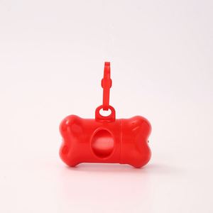 Sacs biodégradables pour déjections animales, distributeur portable en forme d'os, organisateur écologique pour ramassage de crottes de chien, pour petits animaux, chiens et chats - Product Image 3