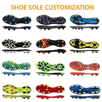 Chaussures de football personnalisées tendance pour hommes, crampons professionnels AG/FG, chaussures d'entraînement de football personnalisées en maille Fly Knit