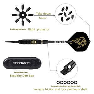 Jeu de fléchettes à <span class=keywords><strong>pointe</strong></span> souple Arbre en aluminium Jeu d'embouts professionnels en <span class=keywords><strong>plastique</strong></span> 2BA Embouts de remplacement - Product Image 4