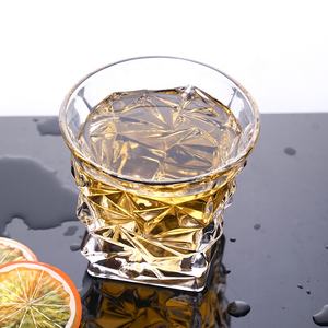 <span class=keywords><strong>Verre</strong></span> à vin <span class=keywords><strong>Vintage</strong></span> de luxe en cristal carré de 10oz 300ml pour la bière, l'alcool, le Whisky, le rame - Product Image 6