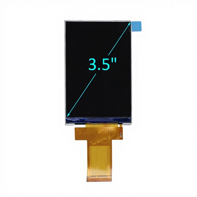 Portrait Mode 3.5" Lcd 40 Pins Tft Display MCU Interface Custom 800ints Sunlight Readable 3.5 Inch Ili948 320x480 Tft Lcd Module