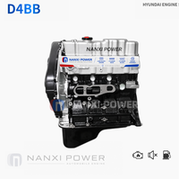 Motore Diesel D4BB 2.6L Nuovo di Zecca per Hyundai Galloper Starex H1 H100 Long Block