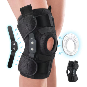 Rodillera de alta calidad con bisagras de aluminio extraíbles, soporte para rodilla, perfecta para el menisco. - Product Image 1