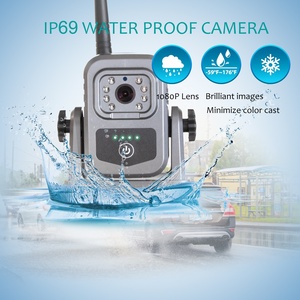 IPoster para camión remolque RV cámara de visión trasera de respaldo inalámbrica con <span class=keywords><strong>base</strong></span> magnética fuerte cámara incorporada 9600mah1080P - Product Image 3