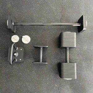 Iroga Fitness Super Durable Multi-Función Quick Lock Square Ajustable Mancuerna Barbell <span class=keywords><strong>Kettlebell</strong></span> con placas desmontables - Product Image 6