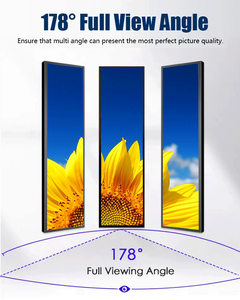 <span class=keywords><strong>19</strong></span> inch Ultra Wide LCD Bar Màn hình máy nghe nhạc quảng cáo 4K video quảng cáo Màn hình signage Stretch LCD kỹ thuật số Kệ hiển thị - Product Image 6