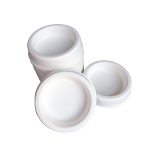 模压纸浆宠物食品喂养猫碗环保一次性纸狗碗可生物降解 - Product Image 2