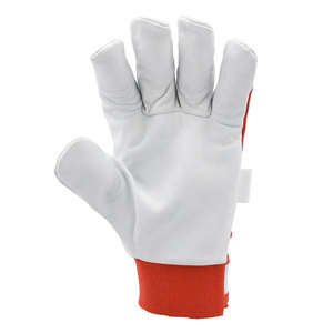 Gants de travail en cuir de mouton pour la construction, la sécurité et la protection personnelle, pour assemblage et conduite, en vente - Product Image 3