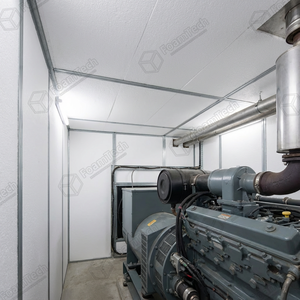 Espuma de Aislamiento Térmico <span class=keywords><strong>y</strong></span> Absorción Acústica para Generadores, Espuma Acústica Resistente a Altas Temperaturas para Cajas de Generadores - Product Image 4