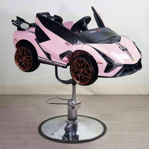 Sedia da Barbiere <span class=keywords><strong>per</strong></span> Bambini a Forma di Auto Giocattolo con Pompa Idraulica, Attrezzatura <span class=keywords><strong>per</strong></span> Parrucchieri, Sedia Styling <span class=keywords><strong>per</strong></span> Salone - Product Image 3