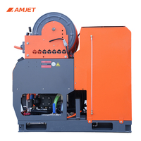 Nettoyeur de canalisations haute pression AMJET WS3040Ultra 300 bar 40 lpm, moteur essence 37 CV, haute pression pour le nettoyage des canalisations communautaires