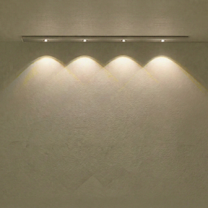 Luz LED Inteligente para Gabinete con Sensor, Material de Aluminio, Efecto Ojo de Gato, 6000K Luz Diurna, Brillo Ajustable, Acabado Mate Negro, Control Remoto - Product Image 5