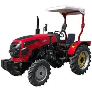 Tracción agrícola de cuatro ruedas pequeña agua y sequía doble propósito pequeño cultivador rotativo de alta potencia de cuatro ruedas tractor de ruedas