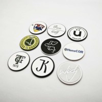 Outil de réparation de divots avec marqueur de balle de golf magnétique personnalisé vierge, tampon de golf, divers outils fantaisie en acier inoxydable
