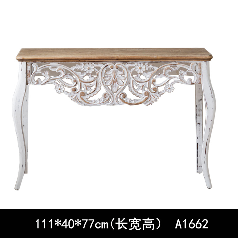 Table longue style rétro - A1662