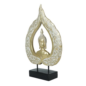 Estatua de Buda de resina, figuritas de Buda de mesa, ornamento artesanal, regalos, decoración del hogar, novedad de <span class=keywords><strong>2023</strong></span> - Product Image 2