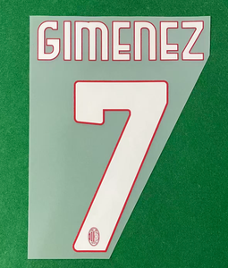 แผ่นปักติดเสื้อฟุตบอลแบบรีดติดด้วยความร้อน พิมพ์ชื่อและหมายเลข ปี 2026 พูลิซิช กิเมเนซ โมดริช - Product Image 4