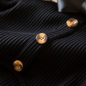 Robe en dentelle à manches courtes pour filles, robes de fête pour filles, robe à pois pour bébé - Product Image 4