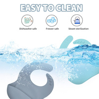 Essentiels pour Nouveau-Né, Réglables, Faciles à Nettoyer, Étanches, Sans BPA, Outils d'Alimentation pour Enfants, Serviette Épo